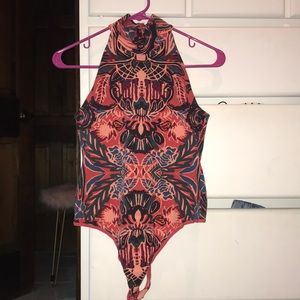 Mock Neck Bodysuit